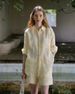 Relaxed Summer/Lazy Casual Style Full Linen Silhouette Shirt/Shorts Set_ecoleips.com