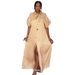 Spring New Women's Clothing Light Luxury Fashion Striped Shirt Dress Comfortable American Style_ecoleips.com