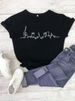 Summer European And American Cross-border Foreign Trade Wholesale T-shirts, Round-neck Casual Plus-size Loose_ecoleips.com