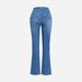 Women's Clothing Denim Flared Pants European American Style Crossover Elastic Waist Hip Lifting Design Women's Clothing_ecoleips.com