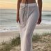 Women's Clothing Summer New Sexy Hollow Perspective Knitted Beach Vacation Solid Color Skirt Outer Wear For Women_ecoleips.com