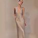 Women’s Clothing Glittery Look Fashion Sexy Deep V Neck Party Dance Sequined Suspender Dress Short Skirt Dress_ecoleips.com