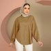 Women's Oversized Casual Shirt With Contrast Pocket Detail - Relaxed Fit Plain Top For Everyday Wear_ecoleips.com
