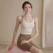Sports Underwear Women's Spring And Summer Beauty Back Integrated Fitness Bra Gathering Shock-proof Collection Sub-breasts Yoga Clothes Vest Sling_ecoleips.com