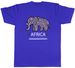 Women's T-Shirts Africa Mens T-Shirt African Pattern Elephant Unisex Tee Gift_ecoleips.com