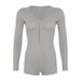 Women's Streetwear Jumpsuit Long Sleeve - Trendy Polyester One-Piece Outfit, Urban Chic Style For Spring & Fall_ecoleips.com