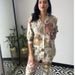 Women's Clothing Shirt Nine Point Pants Fashion Floral Print Two Piece Set_ecoleips.com