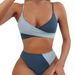 Women's Clothing Winter Hot Spring Swimsuit Small Chest Gathered Swimsuit Fashionable Beach Sexy Women's Split Bikini_ecoleips.com