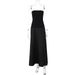 Women's Clothing Women's Sexy Elegant Strapless Dress Spring Summer Slim Fit Patchwork Fashionable Clothing_ecoleips.com