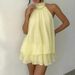2026 Spring New Collection: Cross-Border European American Foreign Trade Women's Clothing - Fresh And Sweet Halter Neck_ecoleips.com