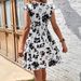 Elegant Casual Summer Dress For Women Deep V Neck Flowy Sleeves Style New_ecoleips.com