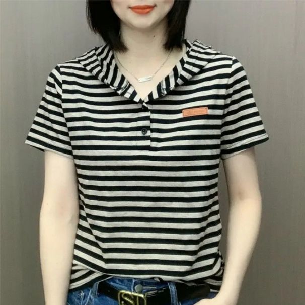 Leisurely Oversized T-Shirt For Plus-Size Women Short-Sleeved Design, Stylish And Versatile For Summer 2026; Features_ecoleips.com