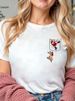 European And American Cross-border Foreign Trade Wholesale Clothing Christmas-themed Round-neck Plus-size Short-sleeve_ecoleips.com