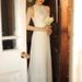 Women’s Clothing Light wedding dress temperament slim summer white fishtail welcoming out of the door yarn satin evening dress bride toast clothing_ecoleips.com