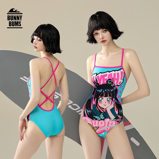 Women's Clothing One Piece Racing Swimsuit For Women New Triangle Professional Training Swimming Pool Dedicated High End Hot Spring Swimsuit_ecoleips.com