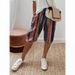 Women's Cotton Linen Elastic Waist Casual Pants With Pockets Five Point Cut Spring/Autumn Regular Fit Office Street Style_ecoleips.com