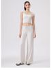 K Cooling Wide-leg Sports Pants; Anti-bacterial Loose And Slim-fitting Draped Sports Pants For Outdoor Running And Yoga; Straight-leg Pants_ecoleips.com