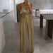 Elegant Wide-Leg Jumpsuit With Beaded Straps & Cinched Waist – Summer Women's Fashion In Metallic Colors (S-5XL)_ecoleips.com