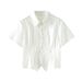 Women's Slimming Pleated Skirt And Long Sleeved Fitted Shirt Set JK Style Japanese Schoolgirl a Versatile Wholesale Clothing_ecoleips.com