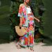 Women's Clothing Summer Hot Selling Hot Selling Printed Cardigan Trousers Fashionable Casual Suit_ecoleips.com