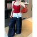 Plus Size Lace Camisole Women, Suitable For Both Inner Outer Wear, Sweet And Spicy Sexy Floral Short Top_ecoleips.com