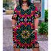 Summer Dresses Women Fashion Casual Black Africa Dress Party Evening Boho Girls Large Size Chain Dress Sexy Brand Sundress Beach_ecoleips.com