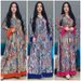 Modest Abaya Dress Bohemian Print Maxi Dress With Handcrafted Buttons Elegant Kaftan For Women, Perfect For Festivals & Special Occasions_ecoleips.com