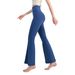 NS Youth Version High Waist Nude Yoga Pants For Women Flared Hip Lift Fitness Tight Sportswear_ecoleips.com