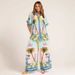 Women's Clothing Fashion Personality Print Short Sleeved Holiday Leisure Tether Suit_ecoleips.com