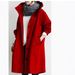 Elegant Casual Long Sleeve Mid-Length Trench Coat For Women - Stylish Loose Fit With Belted Waist & Button Closure, Versatile Seasonal Outerwear_ecoleips.com