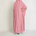 Elegant Plus Size Casual Maxi Dress For Women - Soft Flowy Solid Color Tunic Dress With Pockets_ecoleips.com
