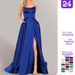Long Bridesmaid Dress Slimming Off Shoulder Group Evening Gown For Women Fashion_ecoleips.com