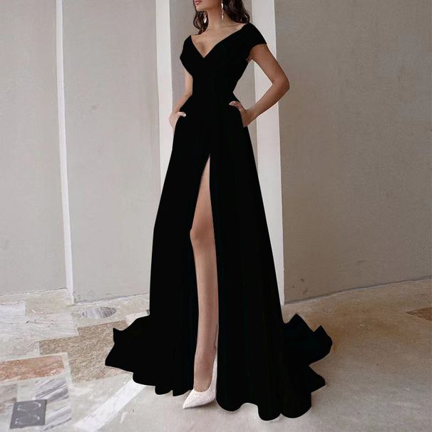 Prom & Evening Dresses 2026 Women's Fashion Temperament Commuter Maxi Dress Evening Dress Party Wear_ecoleips.com