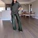 Women's High-Waisted Satin Wide Leg Pants Silky Smooth Draped Flared Style Design Spring/Summer_ecoleips.com
