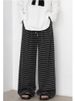 CHIC VEN Women Trousers Loose Casual Striped Wide Leg Pants Hanging Straight Casual Trousers Spring Autumn Women 2025_ecoleips.com