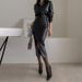 Women's Clothing High Waisted Skirt Women's High Waist Slit Pencil Skirt - Elegant Bodycon Midi Skirt For Office & Night Out_ecoleips.com