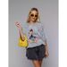 American Retro Washed Summer New 100% Cotton Short Sleeve T-Shirt Cartoon Cute Duck Print Top_ecoleips.com
