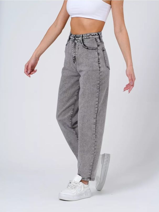 K Women's Denim Casual Classic Cropped Pants, New Hip Lifting Pants_ecoleips.com