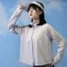 Women's UPF50+ Sun Protection Jacket - 92% Ice Silk Stand Collar With Thumb Holes Lightweight & Breathable For Cycling/Beach/Outdoor_ecoleips.com