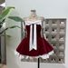 Women Sexy Strapless Backless Polka Dot Bow A Line Dress Party Birthday Evening Ball Gowns Nightclub Show Wear Fashion Vestido_ecoleips.com