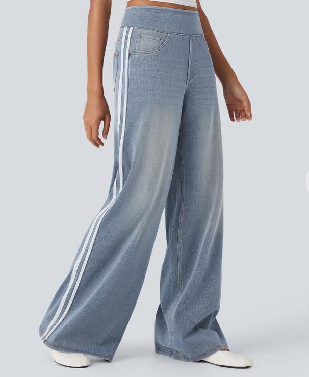 Women's Mid Waist Slimming Loose Straight Leg Jeans Floor Length Fashion Denim Style Autumn Winter New Clothing For Ladies_ecoleips.com