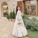Super Fairy Gentle Wind Romantic French Chic Dopamine Floral Dress New Temperament Pendulum Dress Women's Spring_ecoleips.com
