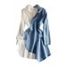 Spring Suit Women's Fashion Dress Shirt Skirt Polo Long Sleeve New Style Irregular_ecoleips.com