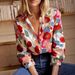 Women's Clothing Fashion Long Sleeved Shirt New Hot Selling Floral Tops Gorgeous_ecoleips.com