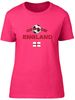Women's T-Shirts Womens T Shirt England Football Come On Sports Ladies Tee Gift_ecoleips.com