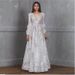 Women's Clothing New Lace Embroidered Wedding Dress Evening Dress Banquet Dress_ecoleips.com