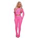 S871 Women's Fashion Casual Sexy Hollow Out Round Neck Two-Piece Set_ecoleips.com