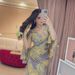 Modest Abaya Dress/Muslim Dress Women Elegant Floral Print Chiffon Maxi Dress – Sexy Long Sleeve Party Gown With Flowy Skirt, Feminine & Romantic_ecoleips.com