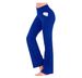 Women's Clothing New Models Slightly Flared Wide Leg Trousers High Waist Casual Girls Yoga Pants_ecoleips.com