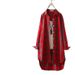Verve Plus Size Plaid Cotton Linen Women Sleeve Casual Stylish Long Fashion Loose Shirt Jacket_ecoleips.com